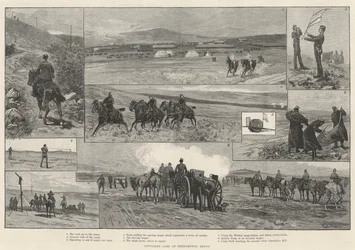 Artillerielager in Okehampton, Devon